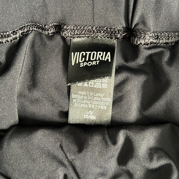 Victoria’s Secret black running shorts underwear lining Large elastic waist - Picture 9 of 12